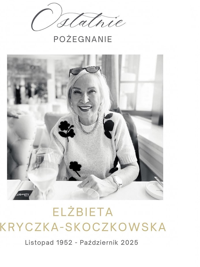 Z głębokim żalem zawiadamiamy